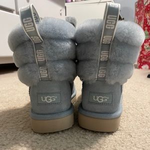 Light blue ugg minis